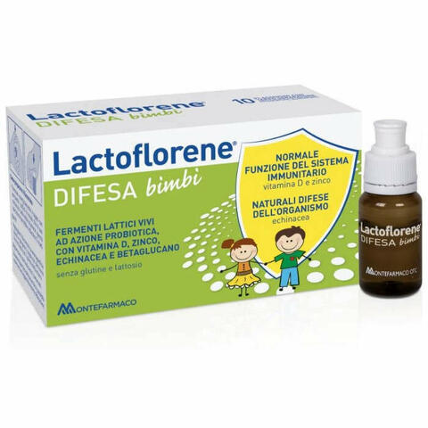 Lactoflorene Difesa Bambini 10 Flaconi 100ml