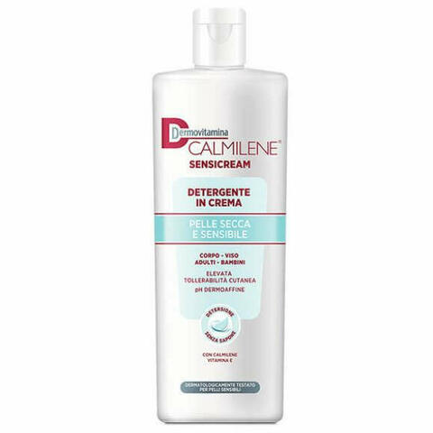 Dermovitamina Calmilene Sensicream Detergente In Crema Senza Sapone Per Pelle Secca E Sensibile 500ml