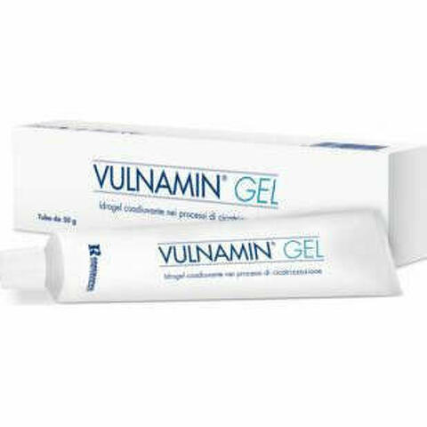 Vulnamin Medicazione Interattiva In Gel A Base Di Aminoacidicostitutivi Del Collagene E Sodio Jaluronato Tubo 50 G