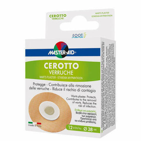 Cerotto Verruche Master-aid Foot Care 12 Pezzi