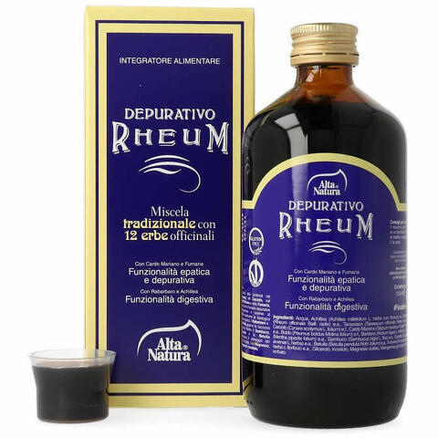 Depurativo Rheum Miscela Erbe Officinali 250ml