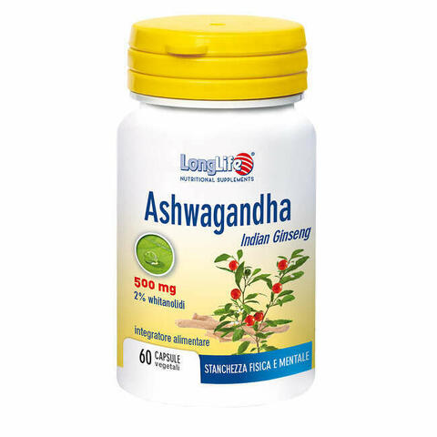 Longlife Ashwagandha 60 Capsule 500mg