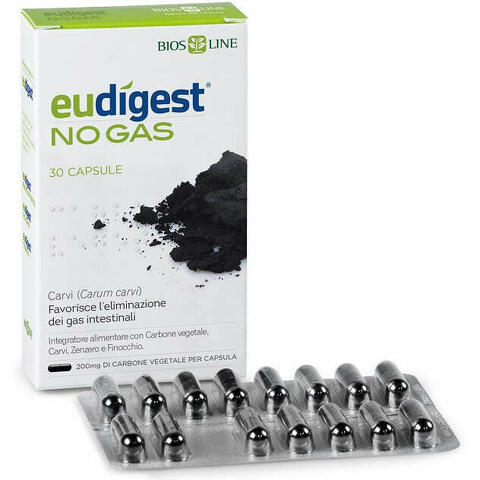 Eudigest No Gas 30 Capsule Vegetali