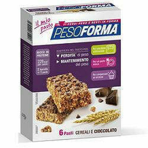 Pesoforma Barretta Cereali/cioccolato 12 X 31 G