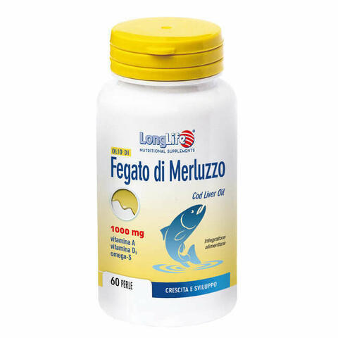 Longlife Olio Fegato Merluzzo 1000mg 60 Perle