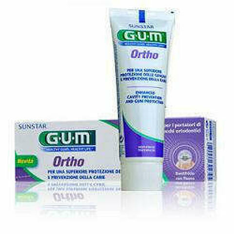 Gum Ortho Gel Dentifricio 75ml