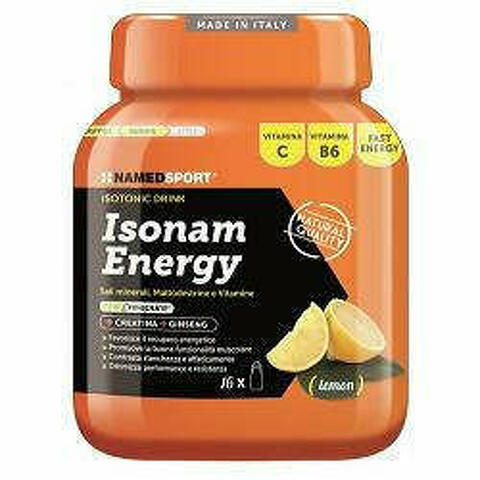 Isonam Energy Lemon Polvere 480 G