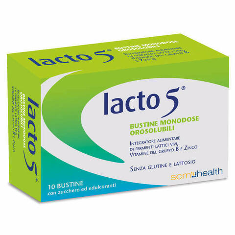 Lacto 5 10 Bustine Orosolubili