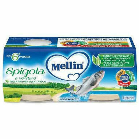 Mellin Omog Spigola 2 X 80 G