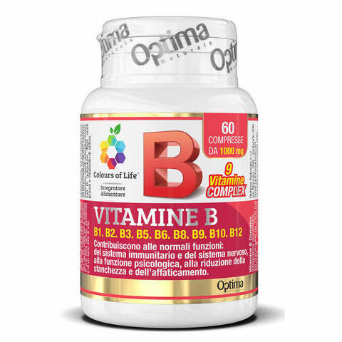 Colours Of Life Vitamine B Complex 60 Compresse 1000mg