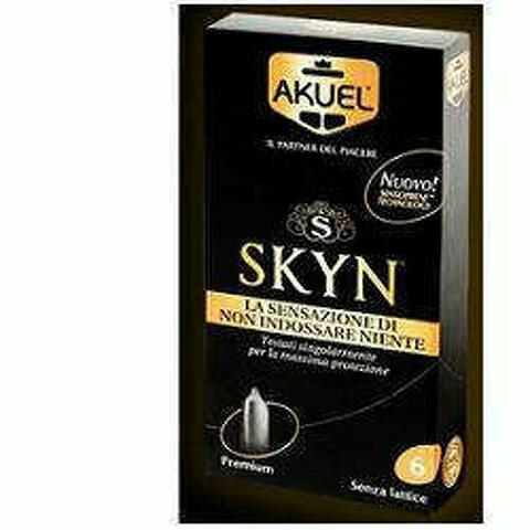 Profilattico Ansell Akuel Skyn Large B 6 Pezzi