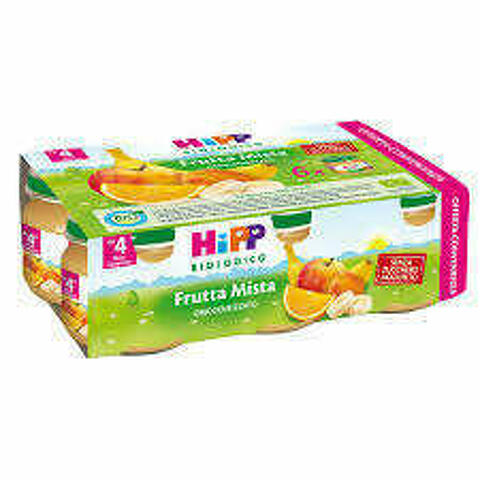 Hipp Bio Omogeneizzato Frutta Mista 6x80 G