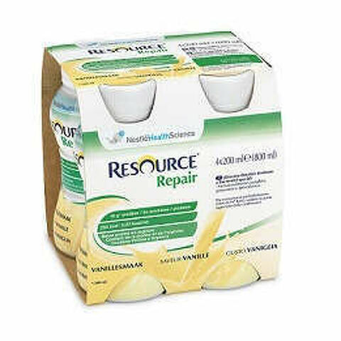 Resource Repair Vaniglia 4 Bottiglie 200ml