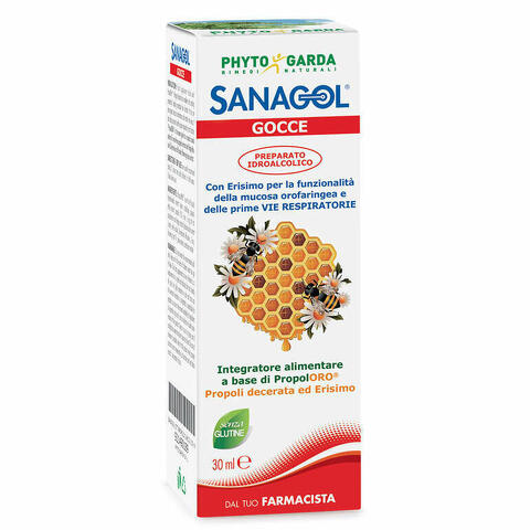 Sanagol Gocce Propoli Estratto Idroalcolico 30ml