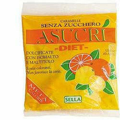 Asucri Caramella Arancia Limone 40 G