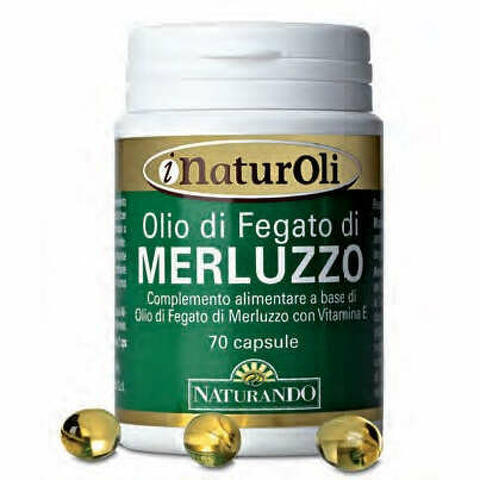 I Naturoli Olio Di Fegato Di Merluzzo 70 Capsule Molli