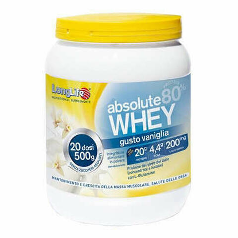 Longlife Absolute Whey Vaniglia 500 G