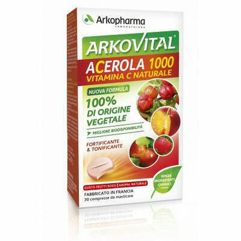 Acerola 30cpr Masticabile