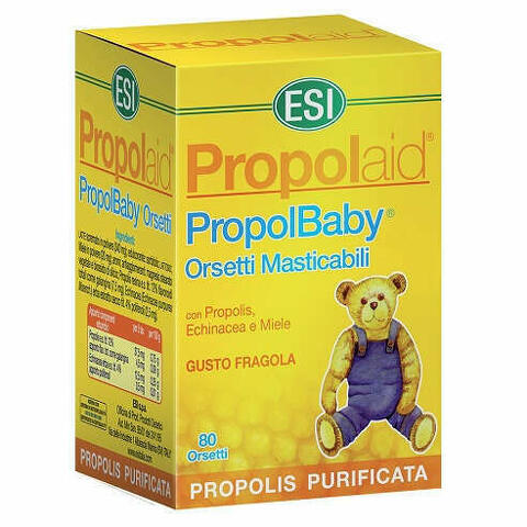 Propolaid Propolbaby 80 Orsi Masticabili