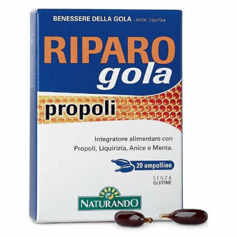 Riparo Gola Propoli 20 Capsule