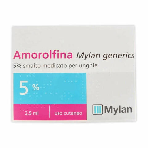 5% Smalto Medicato Per Unghie1 Flacone In Vetro Da 2,5 Ml