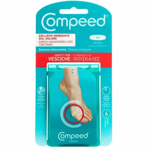 Compeed Cerotti Per Vesciche Piccolo 6 Pezzi