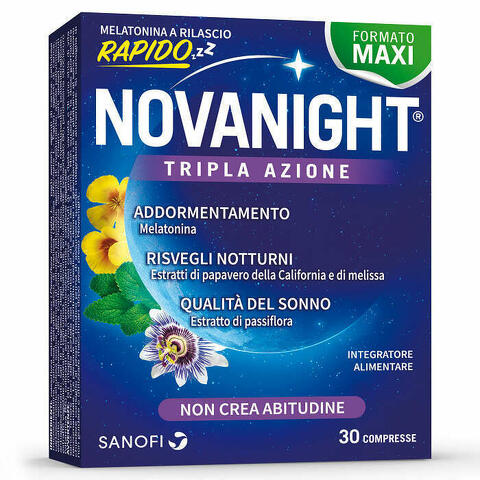 Novanight 30 Compresse Rilascio Radido New