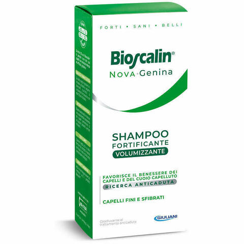 Bioscalin Nova Genina Shampoo Fortificante Volumizzante 200ml