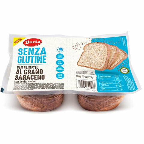 Doria Pan Bauletto Grano Saraceno 2x175 G