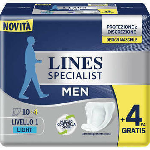 Pannoloni Lines Specialist Men Livello 1 14 Pezzi