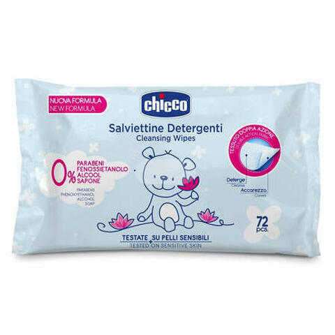 Chicco Cosmesi Salviett 72 Pezzi Senza Plaq