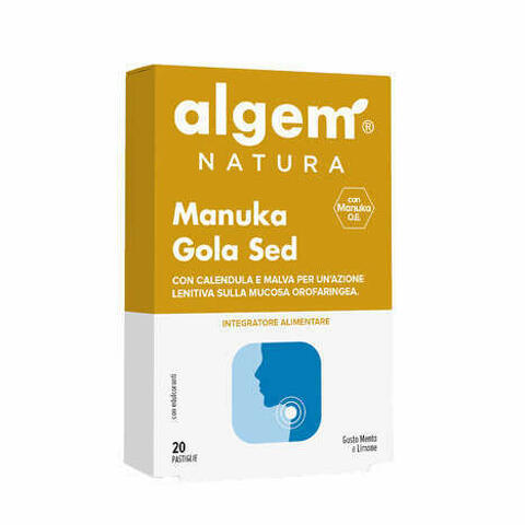 Algem Manuka Gola Sed 20 Pastiglie 1000mg