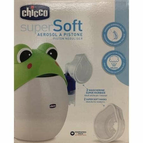 Chicco Dispositivo A Pistone Per Aerosolterapia Super Soft Rana