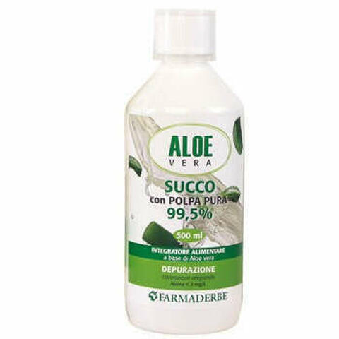 Aloe Vera Succo Di Aloe Vera Polpa Pura 500ml