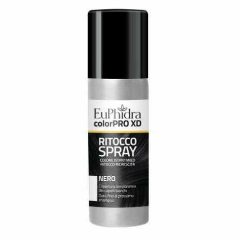 Euphidra Colorpro Xd Tintura Ritocco Spray Capelli Nero 75ml