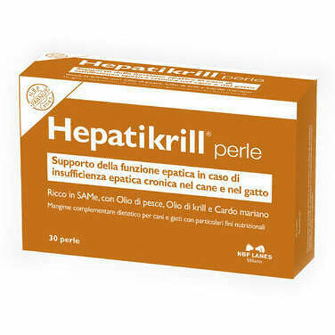 Hepatikrill Cani E Gatti Blister 30 Perle