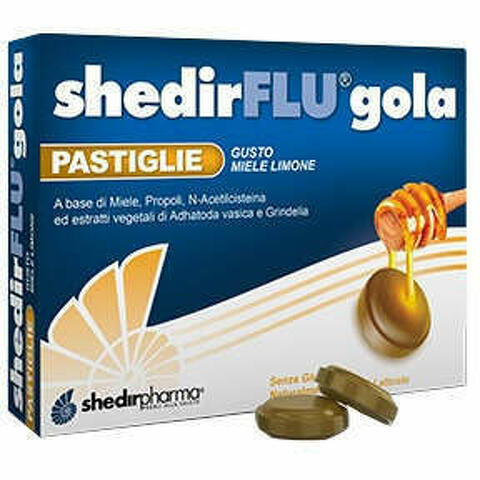 Shedirflu Gola Miele/limone 24 Pastiglie