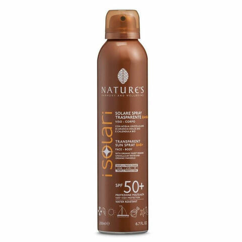 Nature's I Solari Spray Trasparente Bambini SPF50+ 200ml