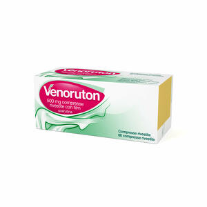 Venoruton - 500mg compresse rivestite con film 60 compresse in blister pvc/al