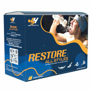 All styles - Restore  14 bustine da 15 g