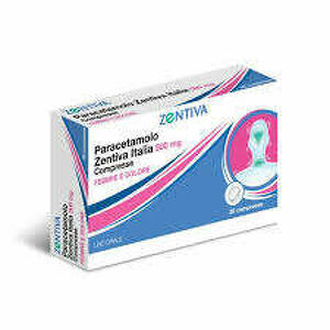 Zentiva - scadenza 28/02/2025 paracetamolo 500mg 30 cpr