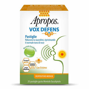 Apropos - Vox defens pro mentolo eucalipto 20 pastiglie