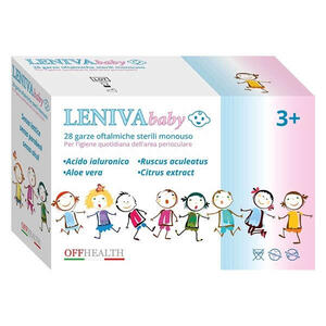 Leniva baby - Garze oftalmiche 28 pezzi