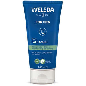 Weleda - 2in1 face wash gel detergente 100 ml