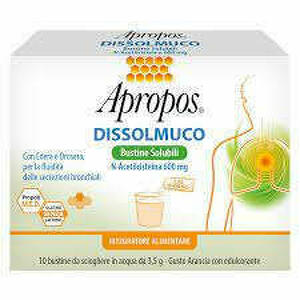 Apropos - Apropos Dissolmuco 10 Bustine Solubili