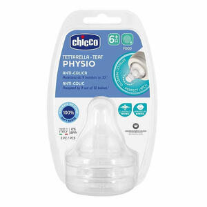  - Chicco Tettarella Perfect 5 6m In Silicone 2 Pezzi Pap