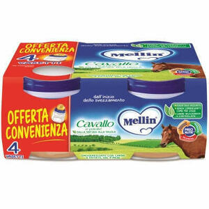  - Mellin Omogeneizzato Cavallo 4 X 80 G