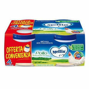  - Mellin Omogeneizzato Pollo 4x80 G