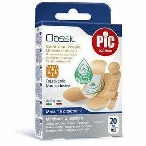  - Cerotto Pic Classic Mix Antibatterico 20 Pezzi