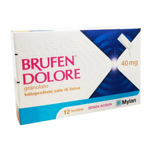 Viatris Brufen - 40 Mg Granulato 12 Bustine In Carta/al/pe